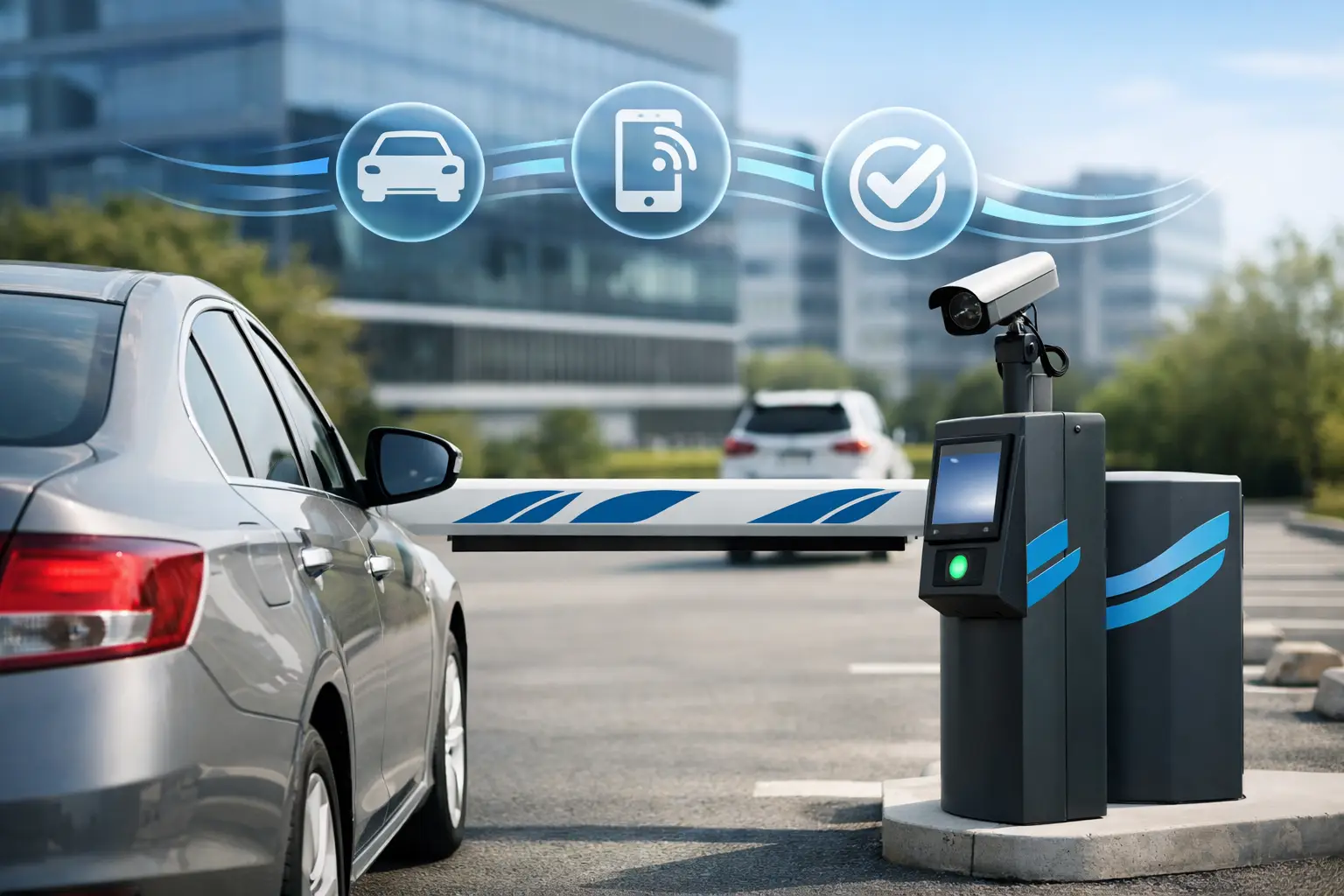 Cómo automatizar estacionamientos de visitas