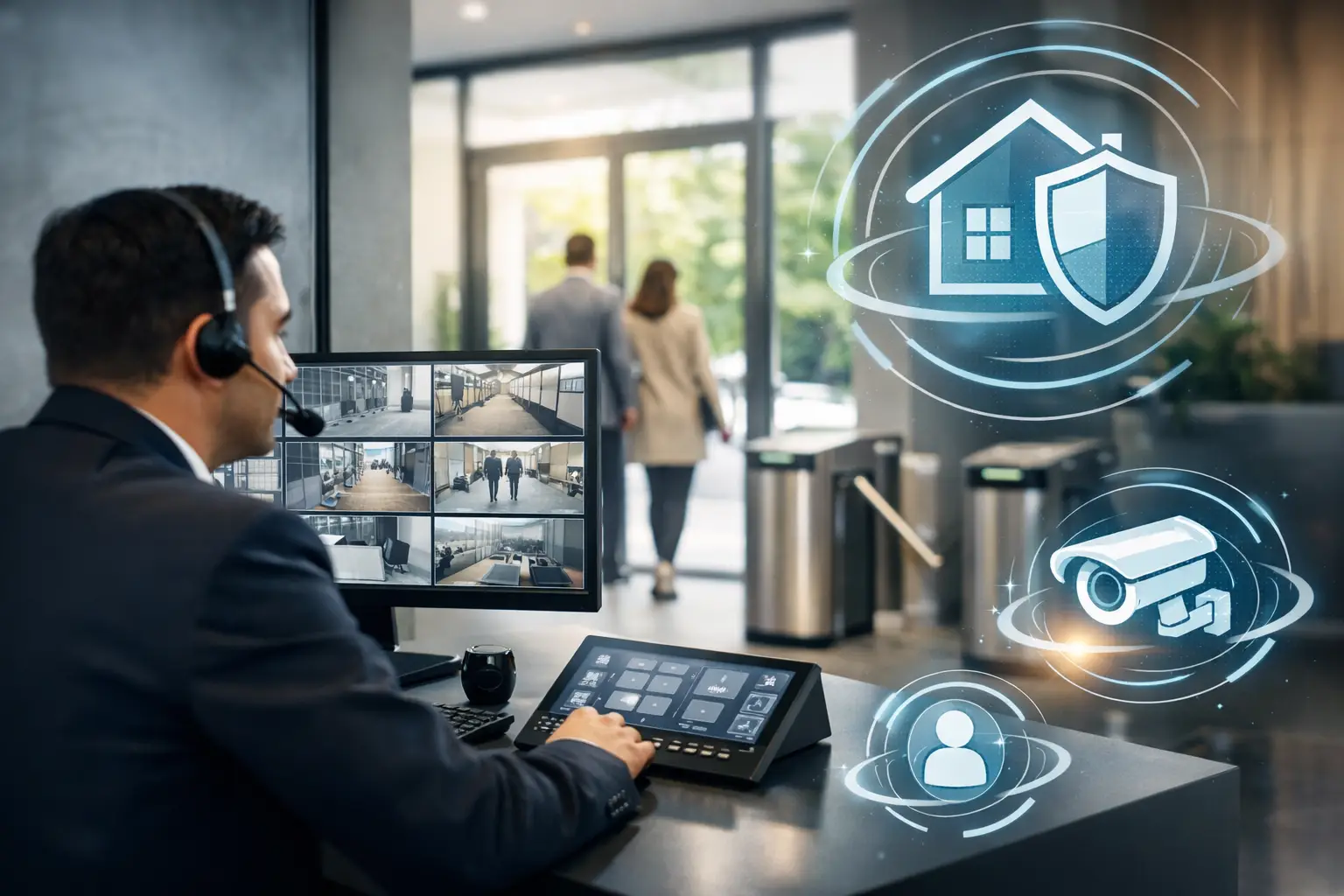 Conserjería digital para edificios seguros