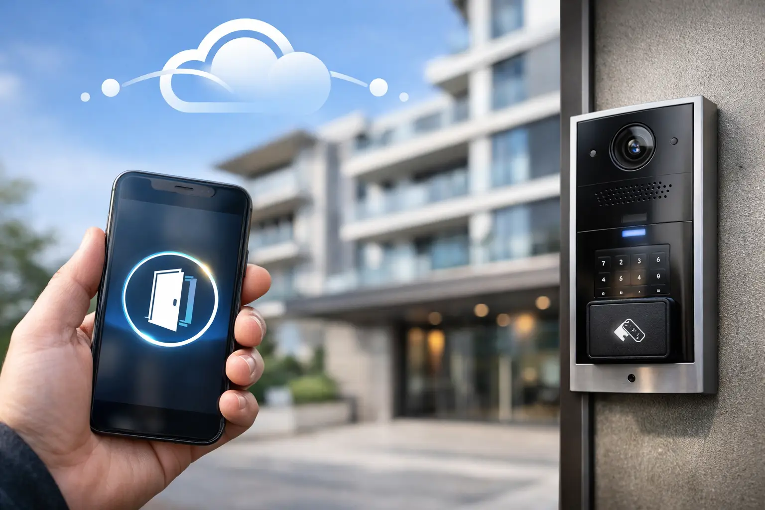 Control de acceso en la nube para condominios
