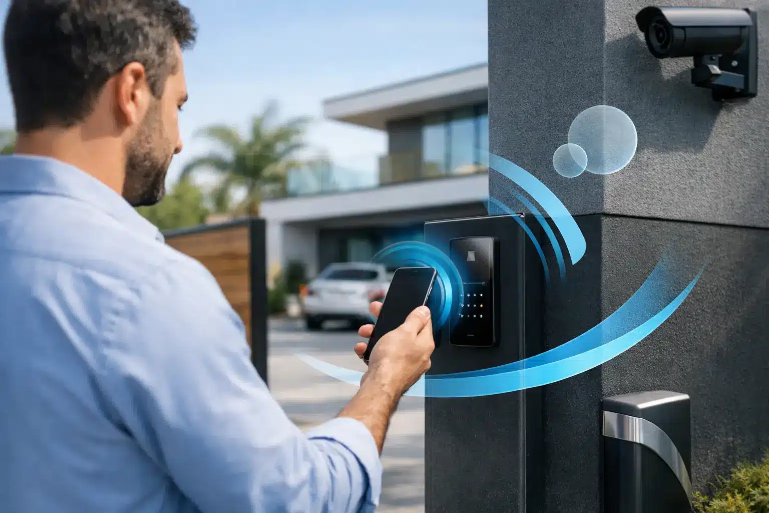 Control de acceso exterior residencial hoy