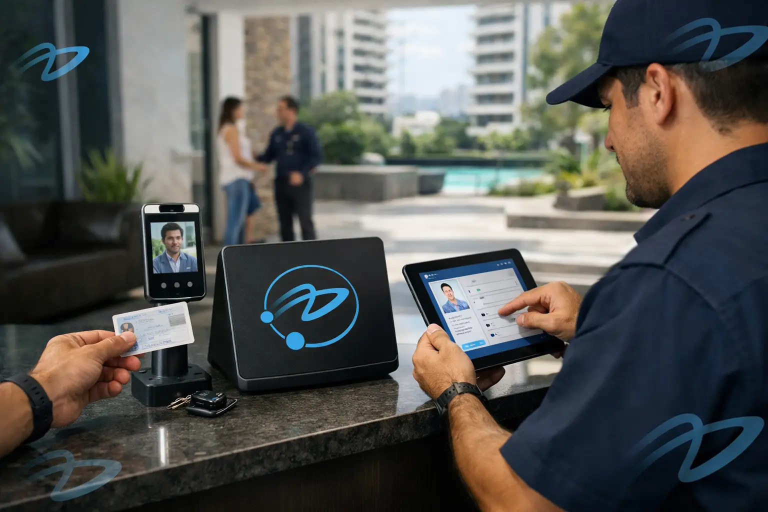 Registro de visitas en condominios sin errores