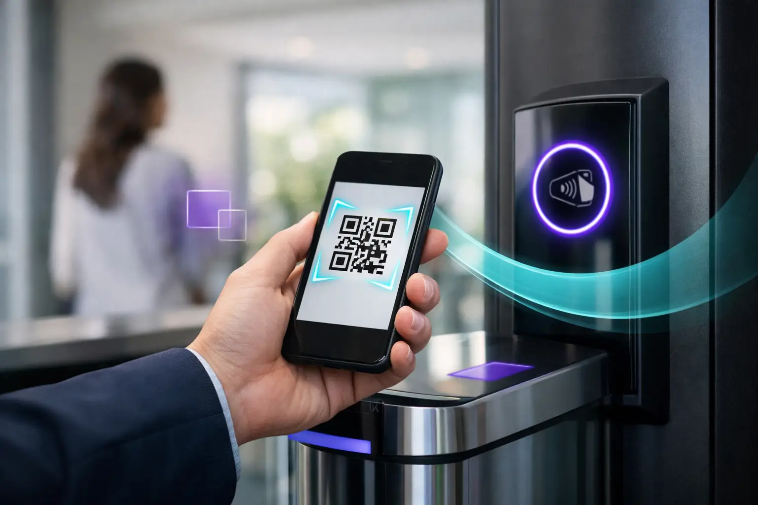 Cómo configurar acceso QR en edificios sin fricción