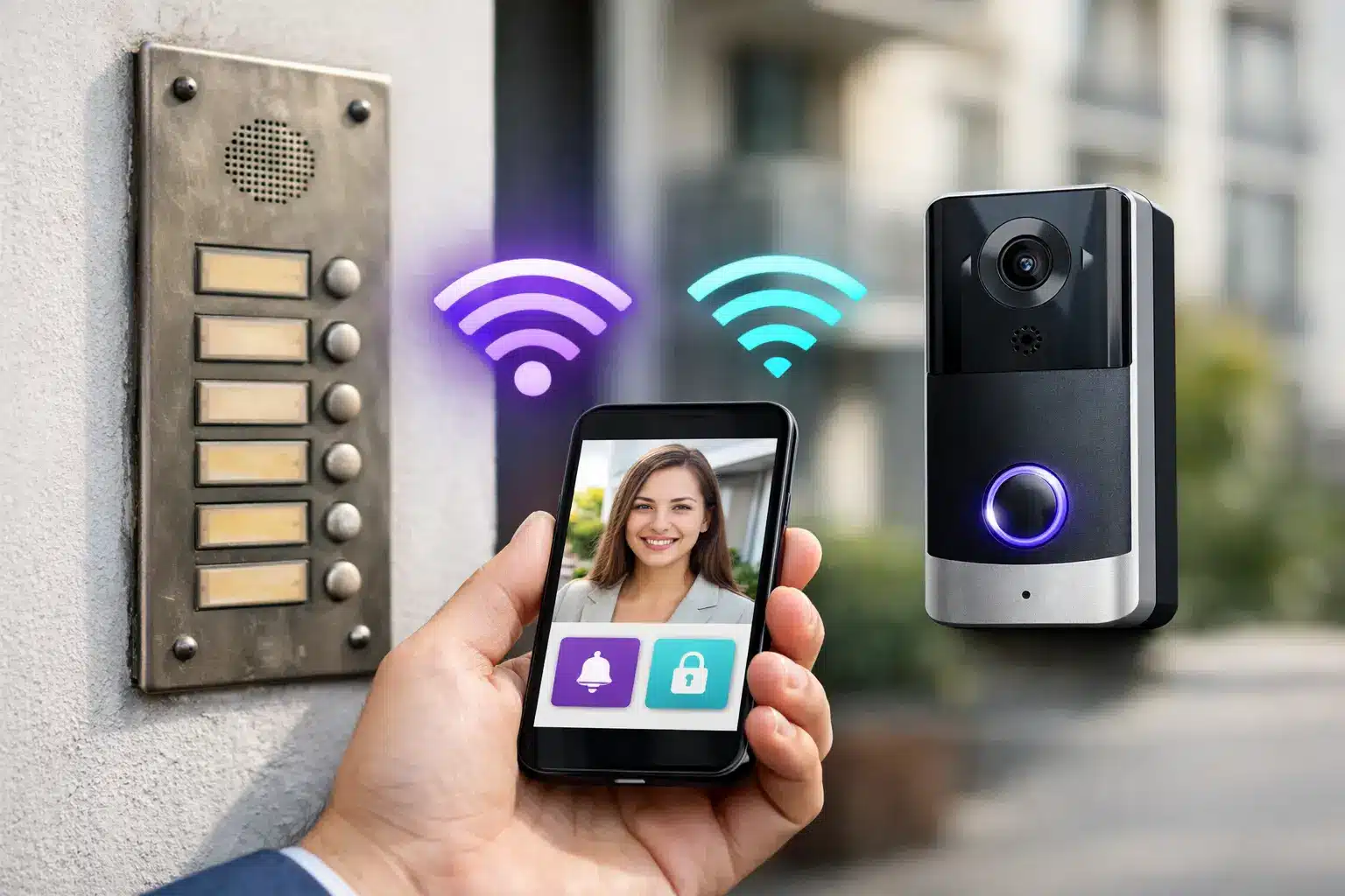 Solución para citófonos obsoletos sin cableado