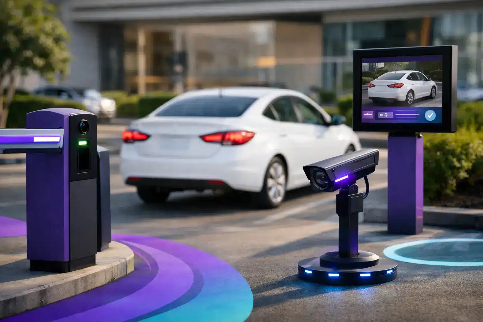 Automatización de estacionamientos de visitas