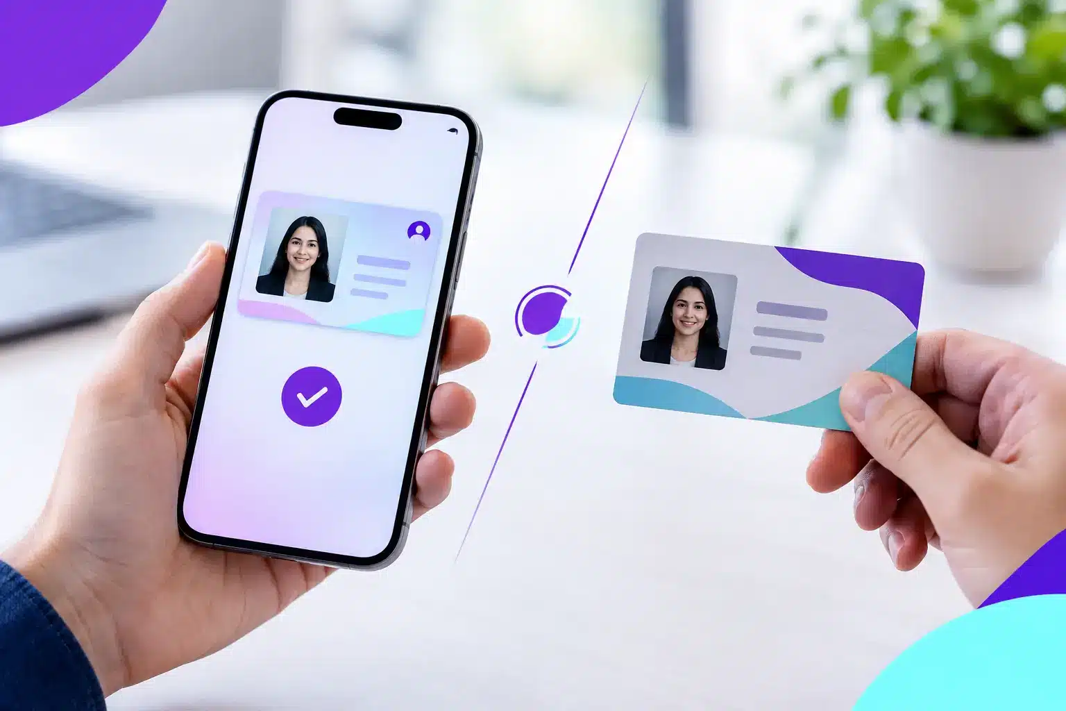 Credenciales digitales versus tarjetas físicas