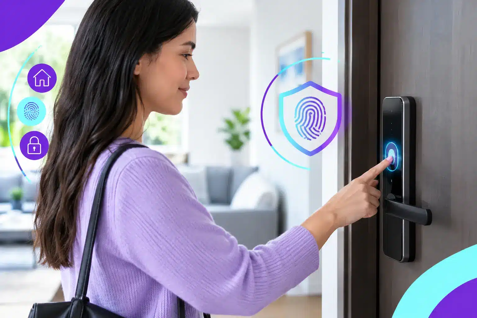 Guía de privacidad biométrica residencial segura